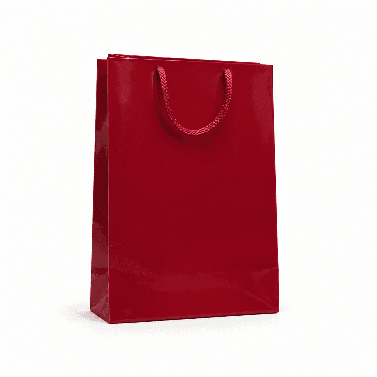 Laminovaná taška – 17x7x25cm · Bordová